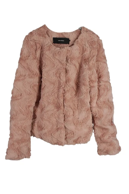 VERO MODA VMCURL Short Faux Fur Jacket giacca da donna taglia S