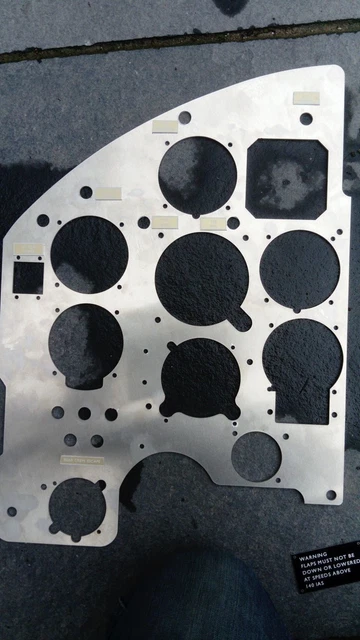 REPRO AVRO VULCAN Bomber B2 Pilot's Cockpit Instrument Control Panel ...
