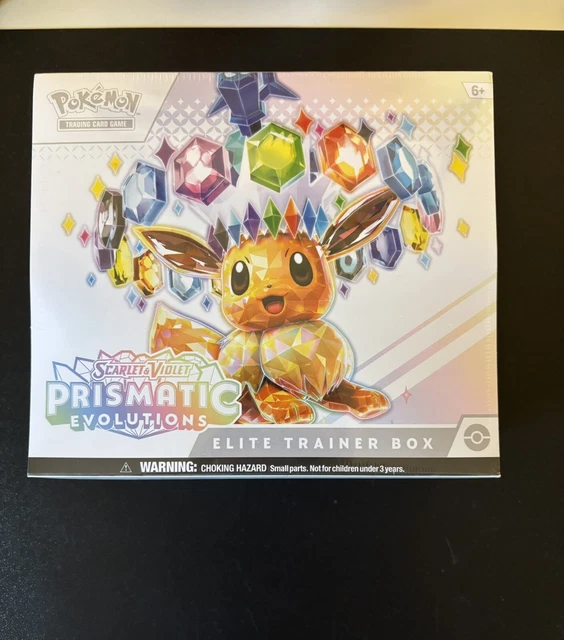 pokemon trading card game prismatic evolutions elite trainer box Pokmon: Scarlet & Purple Set making it a key addition for both competitive play and collection purposes Pokmon Scarlet & Violet Prismatic