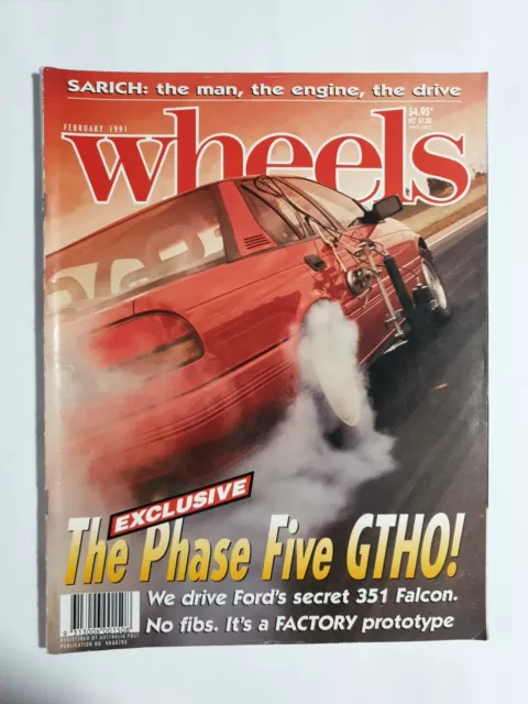 WHEELS - Australia's Top Motoring Magazine February, 1991
