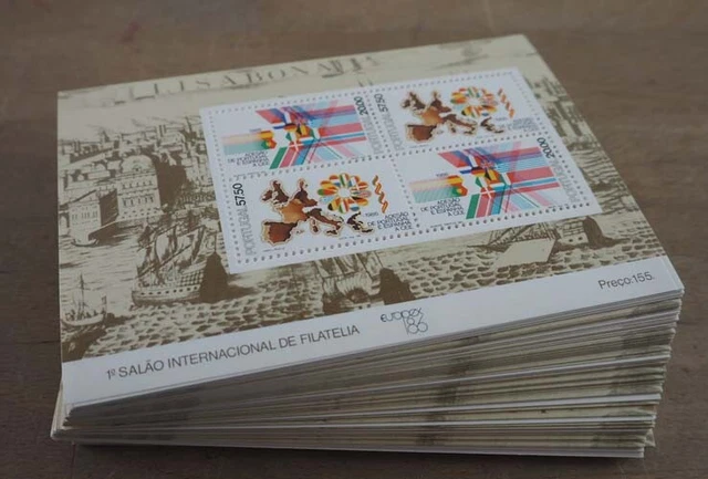 1986 Portugal; 200 Blocks Lissabon, Bl. 52, postfrisch/MNH, ME 1400,-