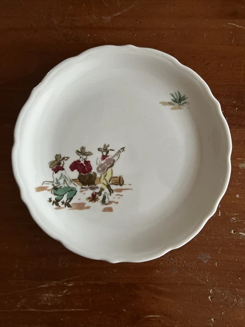 Vintage Syracuse China Sundown 8 1/4" Salad Luncheon Lunch Plate Restaurant Ware