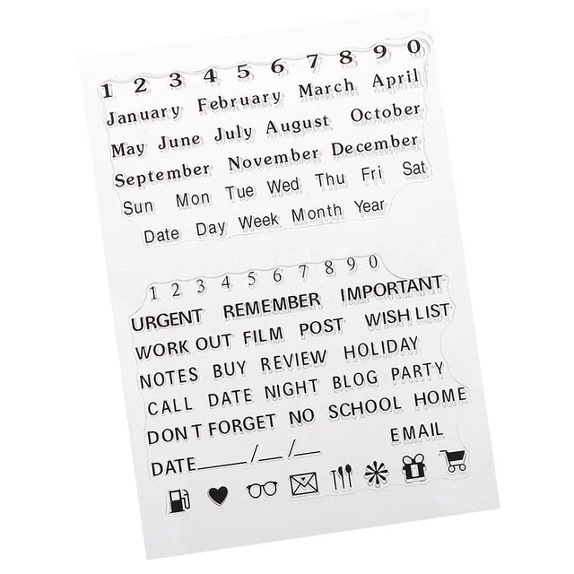 Paper Craft Supplies Year To1.5x15.5cm