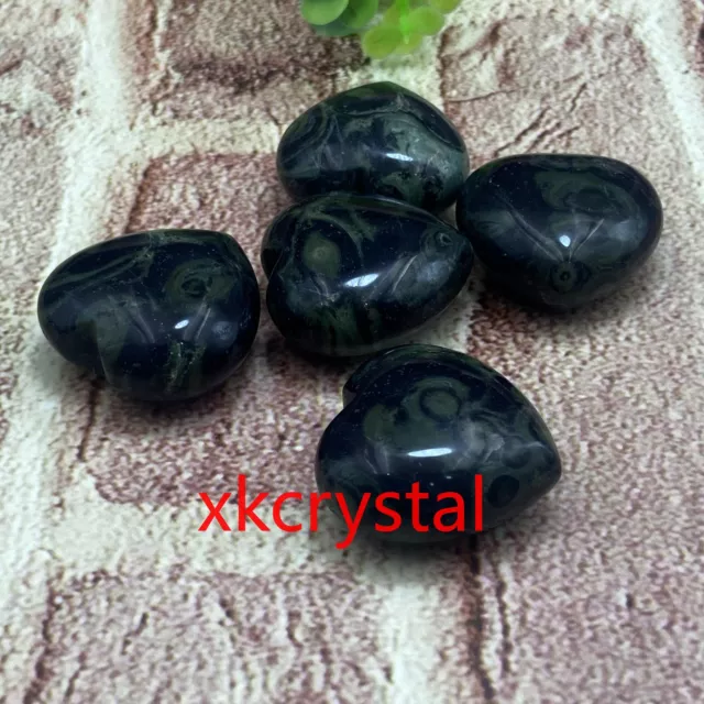 5pc Wholesale Nebula stone Heart Skull Quartz Crystal Pendant Healing healing 1"