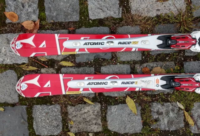 Atomic GS Race Ski 164cm R16.6 160 165 Woodcore Titanium Redster Doppeldecker