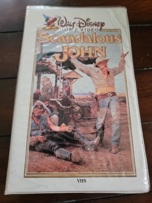 DISNEY SCANDALOUS JOHN VHS Tape 1971 Walt Disney Home Video £19.76