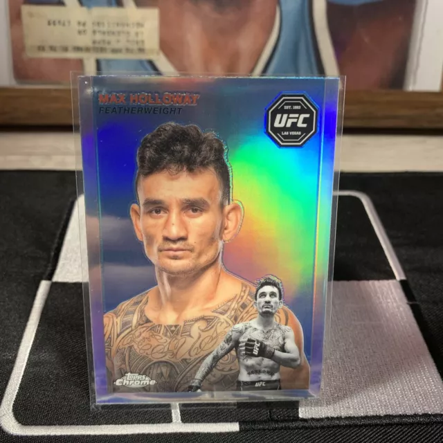 2025 TOPPS CHROME UFC Max Holloway FFT9 5.00 PicClick