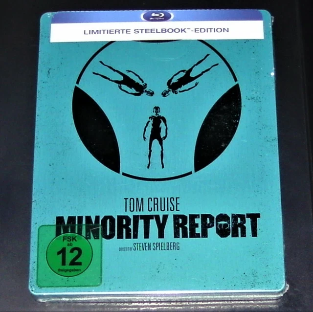 Minority Report (Steelbook) [4K UHD Blu-ray] – 2025 Release, Includes Blu-Ray, PG-13