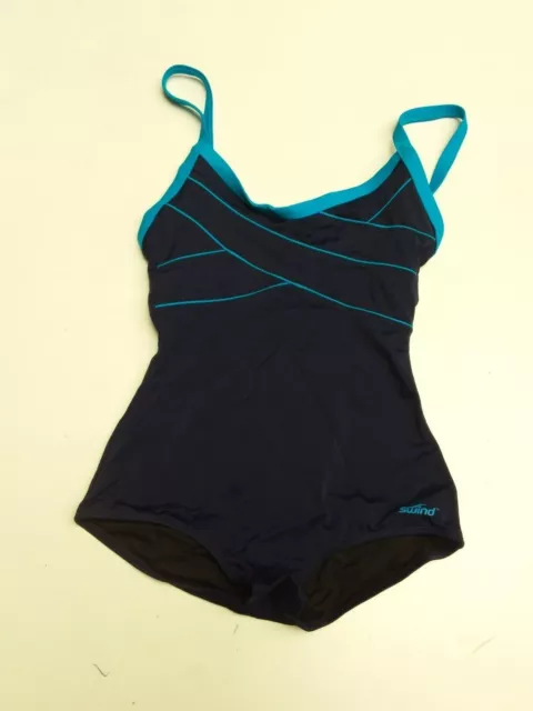 Maillot de bain femme 1pcs "Jolly" bleu et bleu clair - Swind 00253