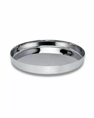 Stainless Steel Round Thali / Tray/ Plate, Serving Dish, Indian Cuisine