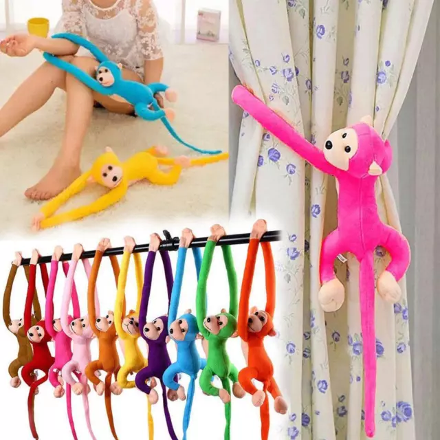 Long Arm Hanging Monkey Plush Baby Toys Stuffed Animals Soft Doll Kids