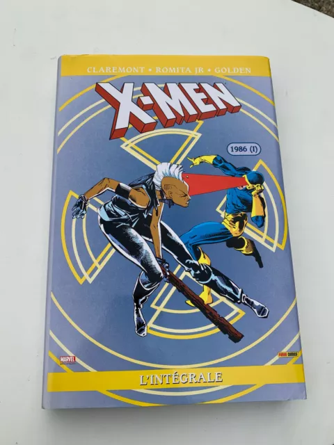 BD XMEN l'intégrale 1986 tome 1 - Album Panini Comics Marvel - EO