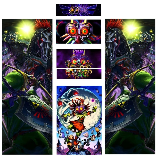 Stickers Zelda Pour Borne D'arcade – Déco Universelle Pour Bornes Et Flippers