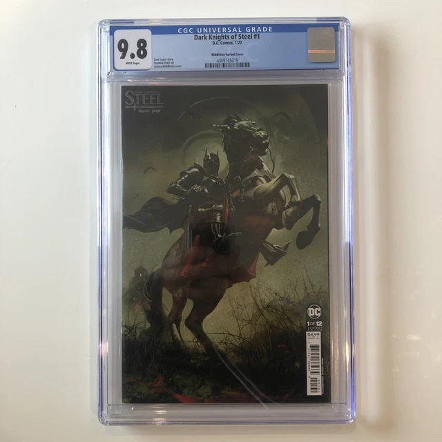 Dark Knights Of Steel #1 CGC 9.8 Joshua Middleton variant