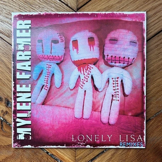 MYLÈNE FARMER Lonely Lisa / CD promo remixes rose NEUF EUR 100,00