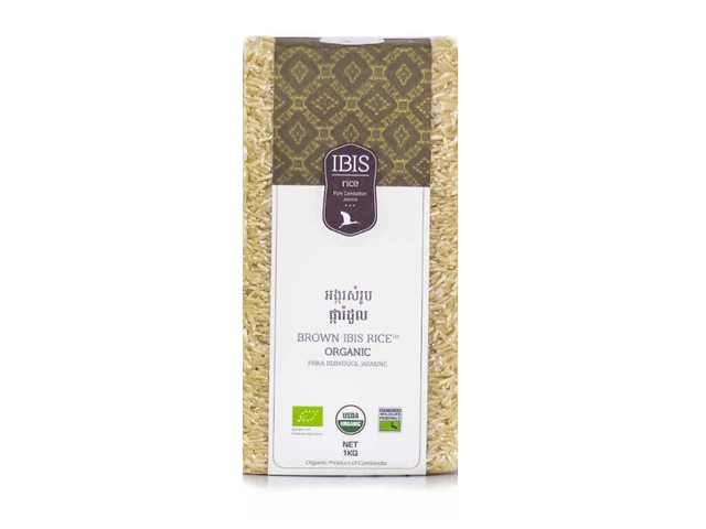 Ibis riso marrone gelsomino riso ibis 1 kg (confezione da 6)