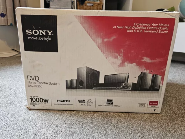 SONY DAV-DZ330 / HBD-DZ330 5.1 DVD Home Theatre System