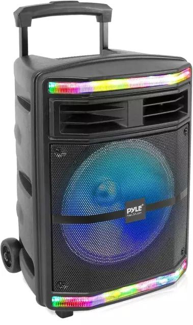 Partybox - Bluetooth Lautsprecher Groß, PA Anlage, Musikbox, Karaoke Box, 600W