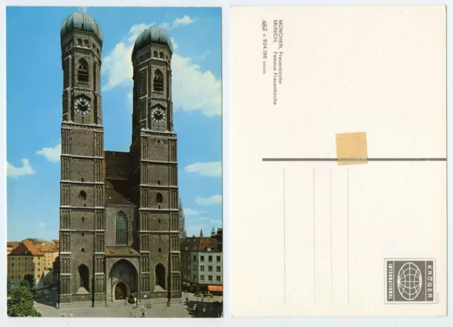 111398 - München - Frauenkirche - alte Ansichtskarte