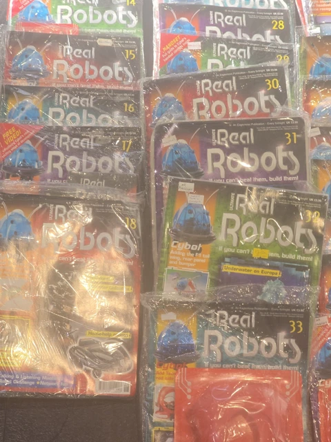 ULITIMATE REAL ROBOTS Magazine Robot 1- 70 Part Built £50.00 - PicClick UK
