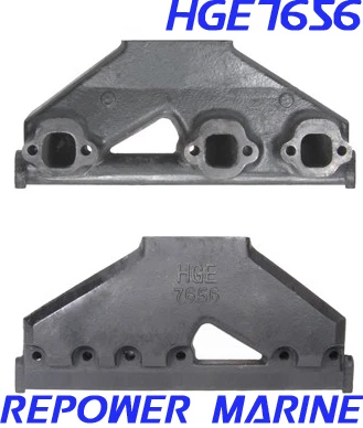 Kit échappement Collecteur Pour Volvo Penta & OMC 4.3L V6 - Neuf - Réf BARRVPV6SET2