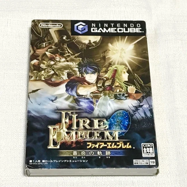 Nintendo Game Cube Fire Emblem Path of Radiance Soen no Kiseki GC w/Box Used