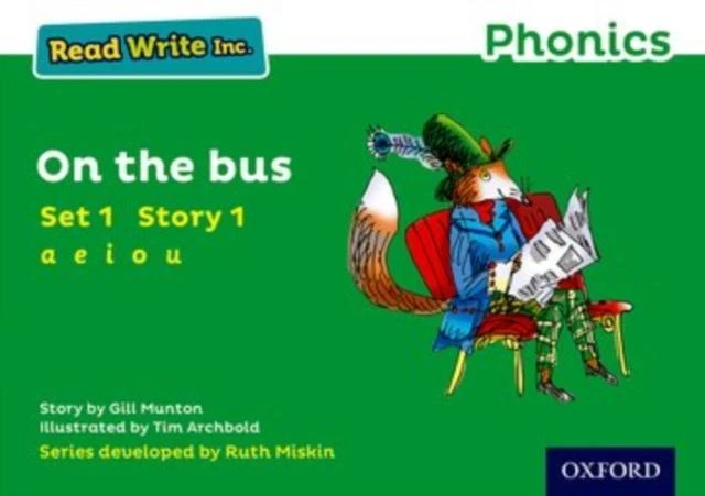 READ WRITE INC. Phonics On The Bus (Green Set 1 Storybook 1) by G £7.18 ...
