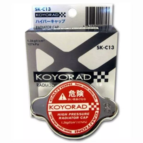 KOYO RACING SK-C13 1.3bar (18.85psi) Radiator Cap HYPER RED