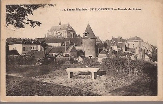 Cpa 89 Saint Florentin./Un Coin Du Prieure/Yonne Illustree N°1/Ecrite1930.Be.$