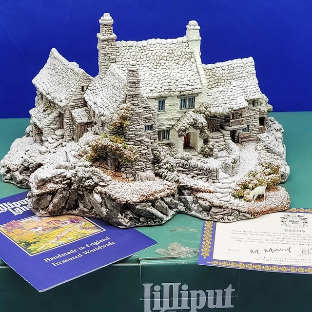 リリパットレーン　Winter At  Mot Hall, keswick LILLIPUT LANE - Winter At Moot Hall Keswick L2619 Cumbrian