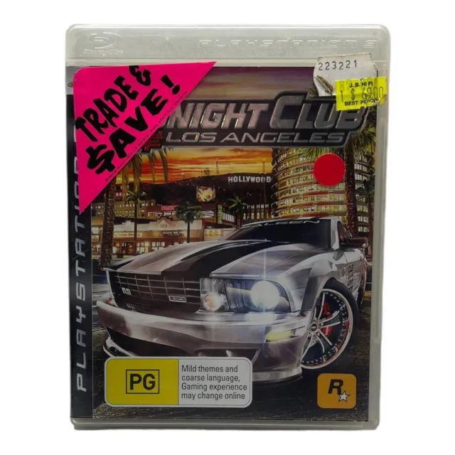 Midnight Club Los Angeles (PlayStation 3 / PS3) Complete