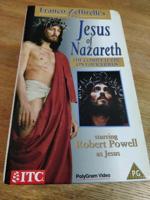FRANCO ZEFFIRELLIS JESUS Of Nazareth VHS box set £6.00 - PicClick UK