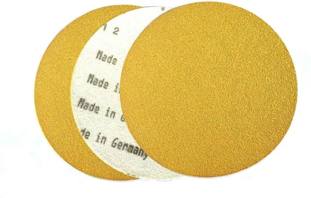 Starcke Premium 9 Inch No Hole Hook and Loop Grip Sanding Discs