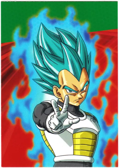 Dragon Ball Universall Collection card - S25 - Vegeta Super Saiyan God