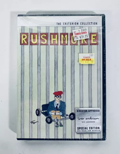 Rushmore (DVD, 2000, Criterion Collection) | NEW SEALED!