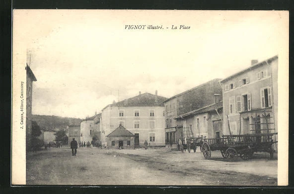 CPA Vignot, La Place