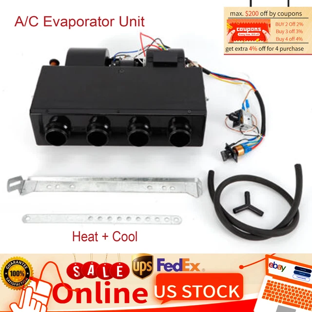 UNIVERSAL UNDERDASH AC Air Conditioning Evaporator Heat Cool A/C