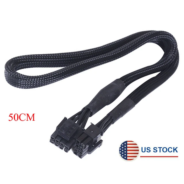 8PIN TO 4+4 Pin CPU Power Supply Cable For Corsair RM550X RM650X 750X