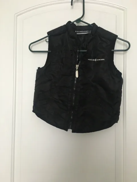 Rocawear Toddler Boys Full-Zip Vest Size 4T Black