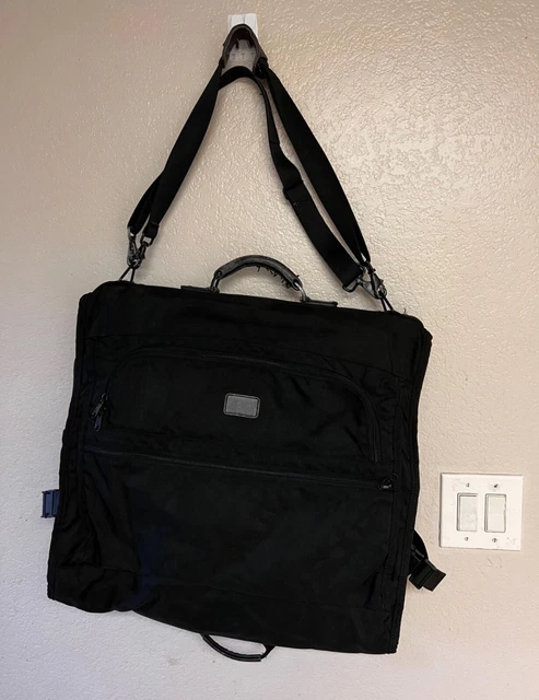 AUTH Tumi Suit Garment Large Bag Luggage Carry on Foldable Hanging Black