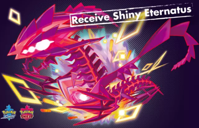 ✨ Shiny 6IV Eternatus Zacian Zamazenta GameStop Event Pokemon Sword Shield  SCVI