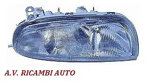 Faro Fanale Proiettore Anteriore Sx Sinistro Ford Fiesta Dal 1996 Al 1999 H7-H1