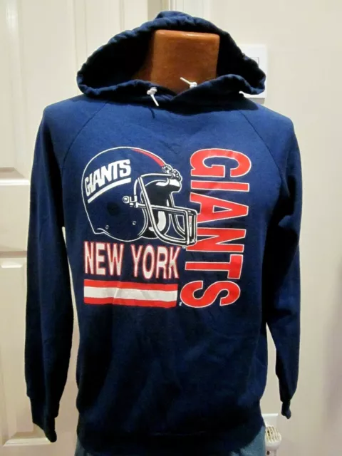 Vtg New York Giants Childs Hoodie Sweatshirt 1980'S Shirt Garan Licensed Product