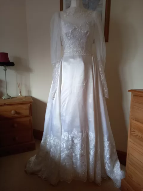 Edwardian Style Wedding Dress 34" Bust