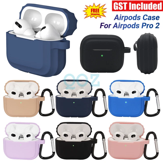 Shockproof Soft Silicone Protective Cover With Hook For Airpods 3 Pro 2nd Case A