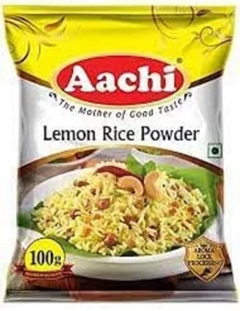 Aachi Lemon Rice Powder 100G Free Shipping World Wide