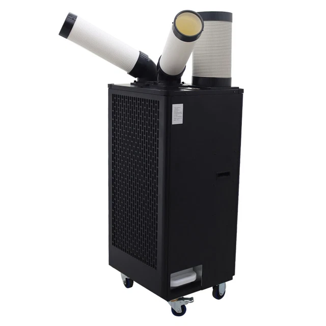 TECHTONGDA 220V Industrial Air Conditioner Two Outlets Spot Cooler 15400 Btu/h