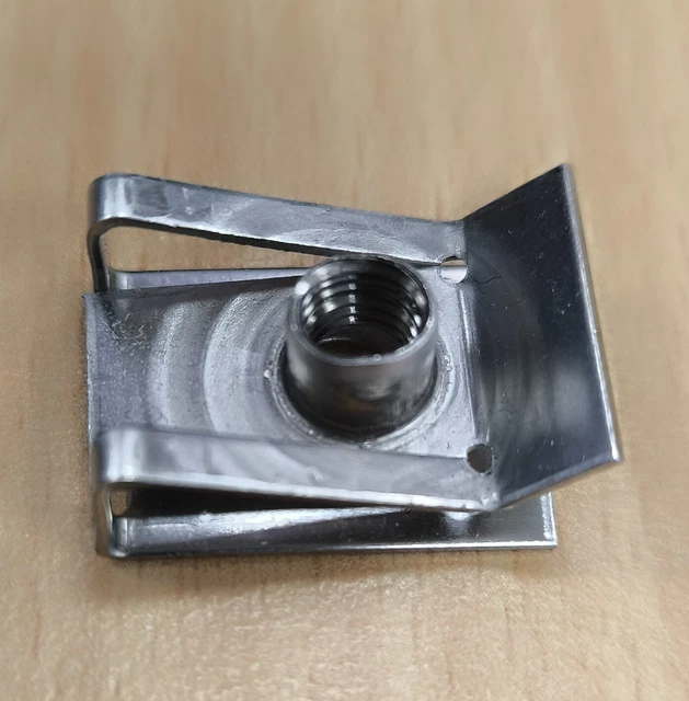 Dadi A Molla Per Pannello Carenatura - Clip U M5, Confezione Da 10 Pezzi - Foto 8