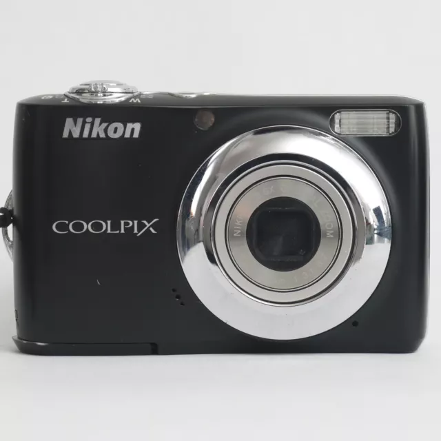 NIB Nikon COOLPIX L22 12.0MP Digital Camera - Black (Broken Battery Door)