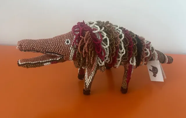 MONKEYBIZ-Hand Bead Anteater/COLLECTABLE Range/One off/Home Int-NWT-Zisiwe- Rare